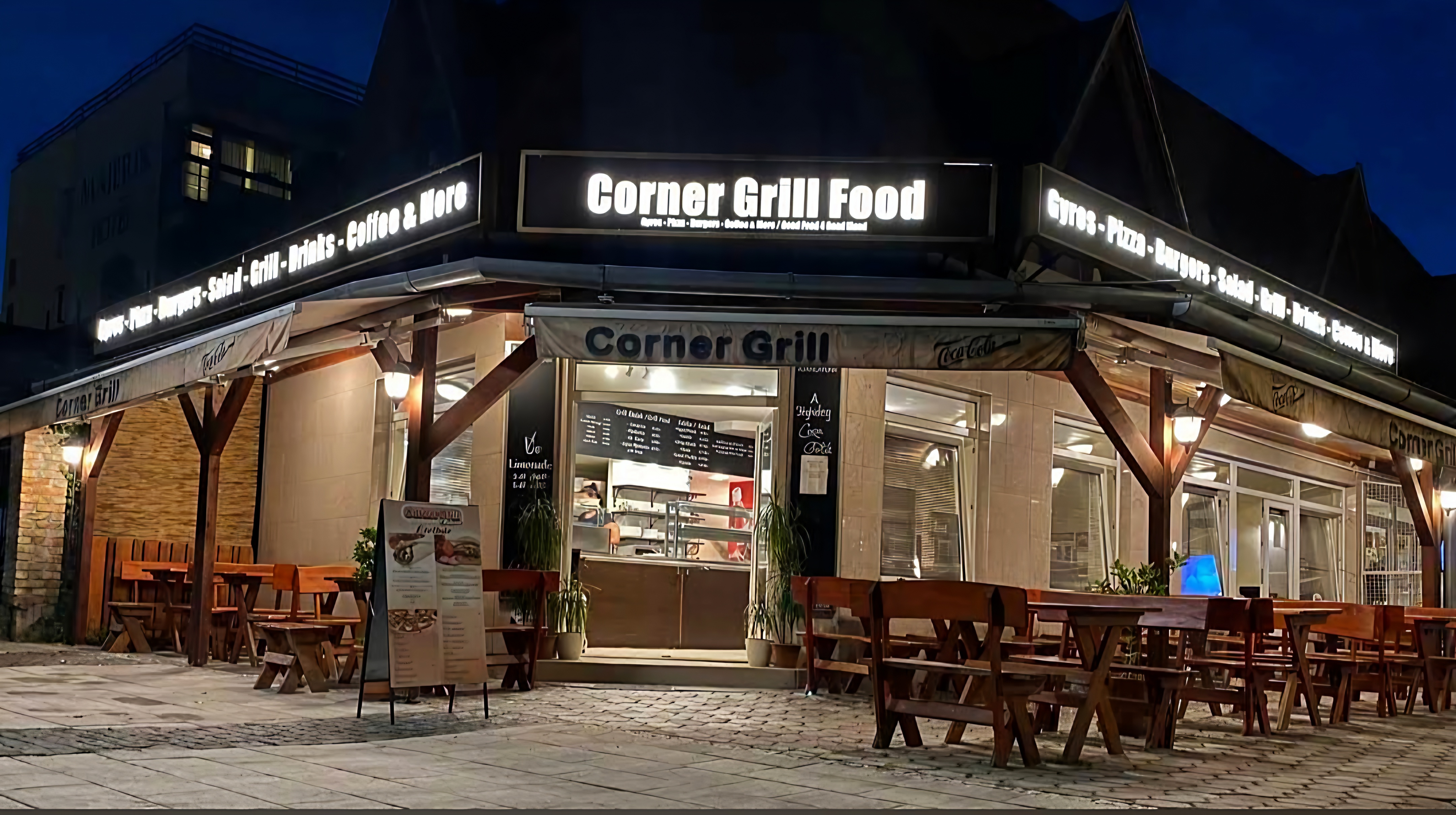 Corner Grill Food storefront in Hévíz